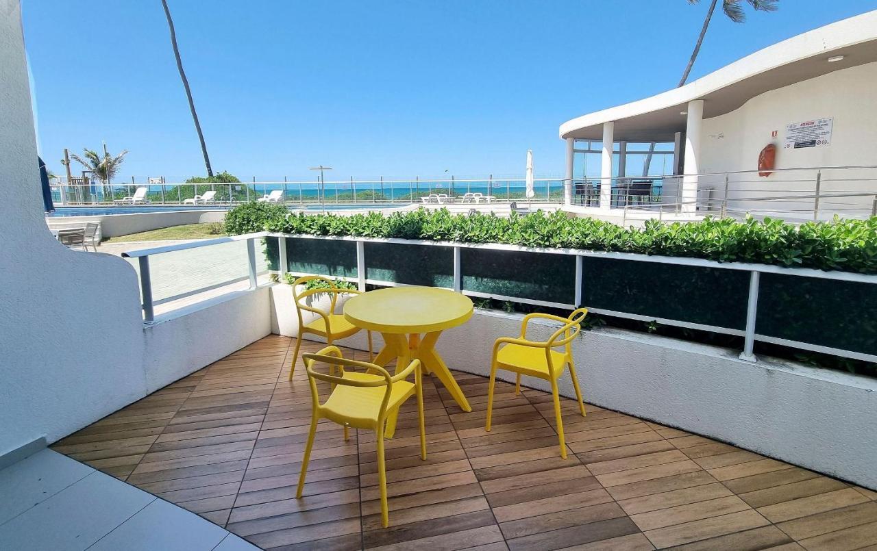Areias do Mar Sunset - Apê Frente Mar Pet Friendly Apartamento Barra de São Miguel Exterior foto